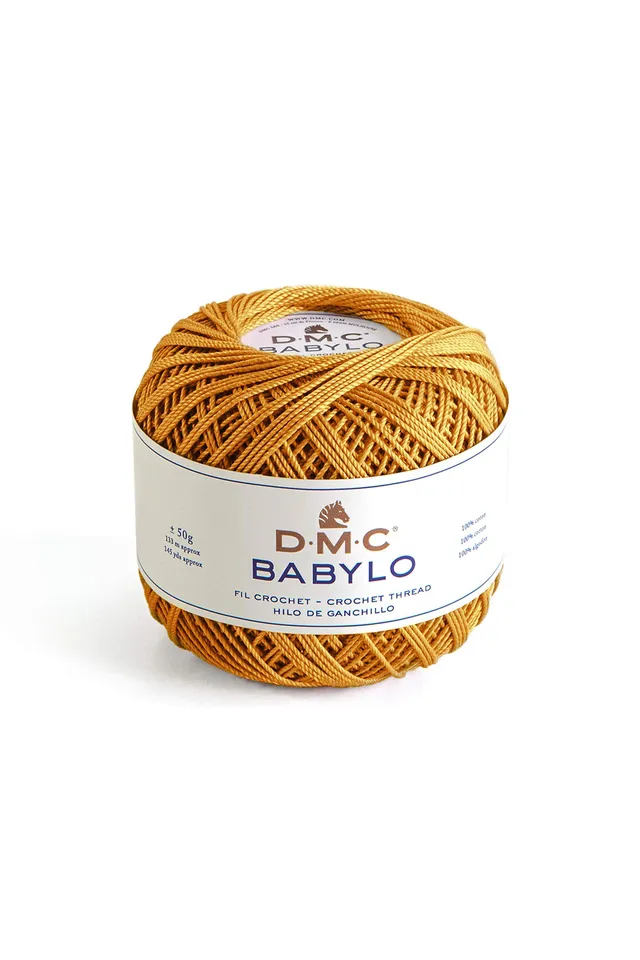 dmc-babylo-n-5-filato-uncinetto-100-cotone-50-g-per-pizzi-e-centrini image 1
