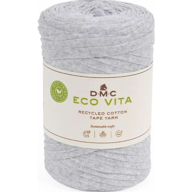 dmc-eco-vita-filato-tubolare-per-maglia-e-uncinetto-in-cotone-riciclato image 1