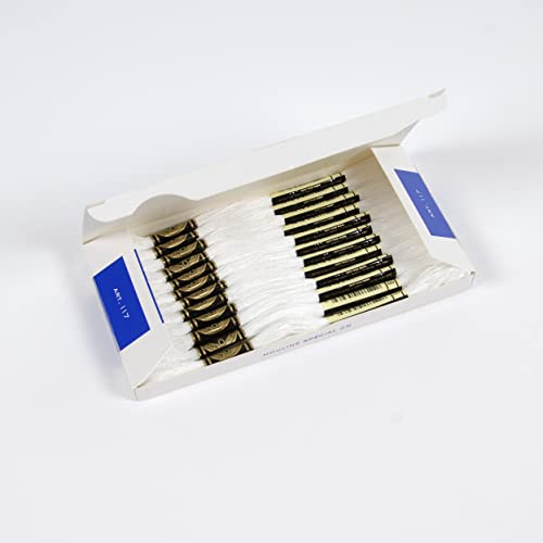 dmc-moulin-sp-cial-cotone-da-ricamo-bianco-117-blanc-8-7-m-confezione-12-matassi image 7
