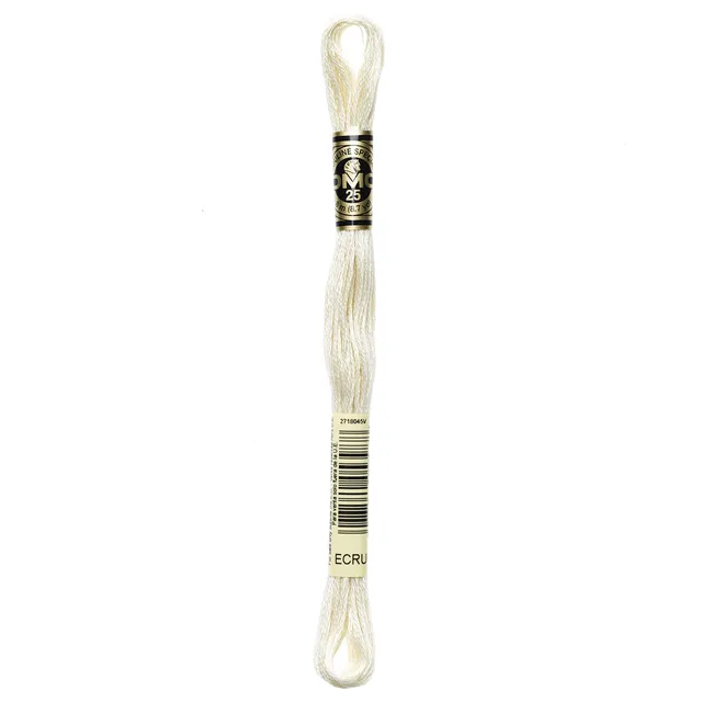 dmc-moulin-117mc-confezione-12-matassine-8-m-100-cotone-avorio-ecru image 1