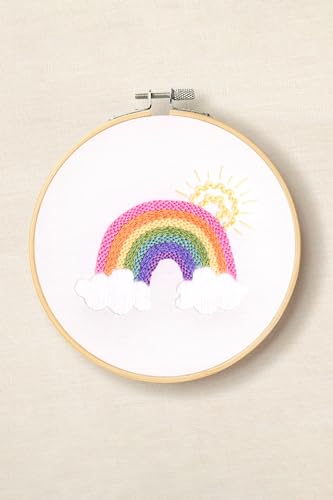 dmc-the-designer-collection-oltre-l-arcobaleno-di-jenni-davis-kit-ricamo-facile image 4
