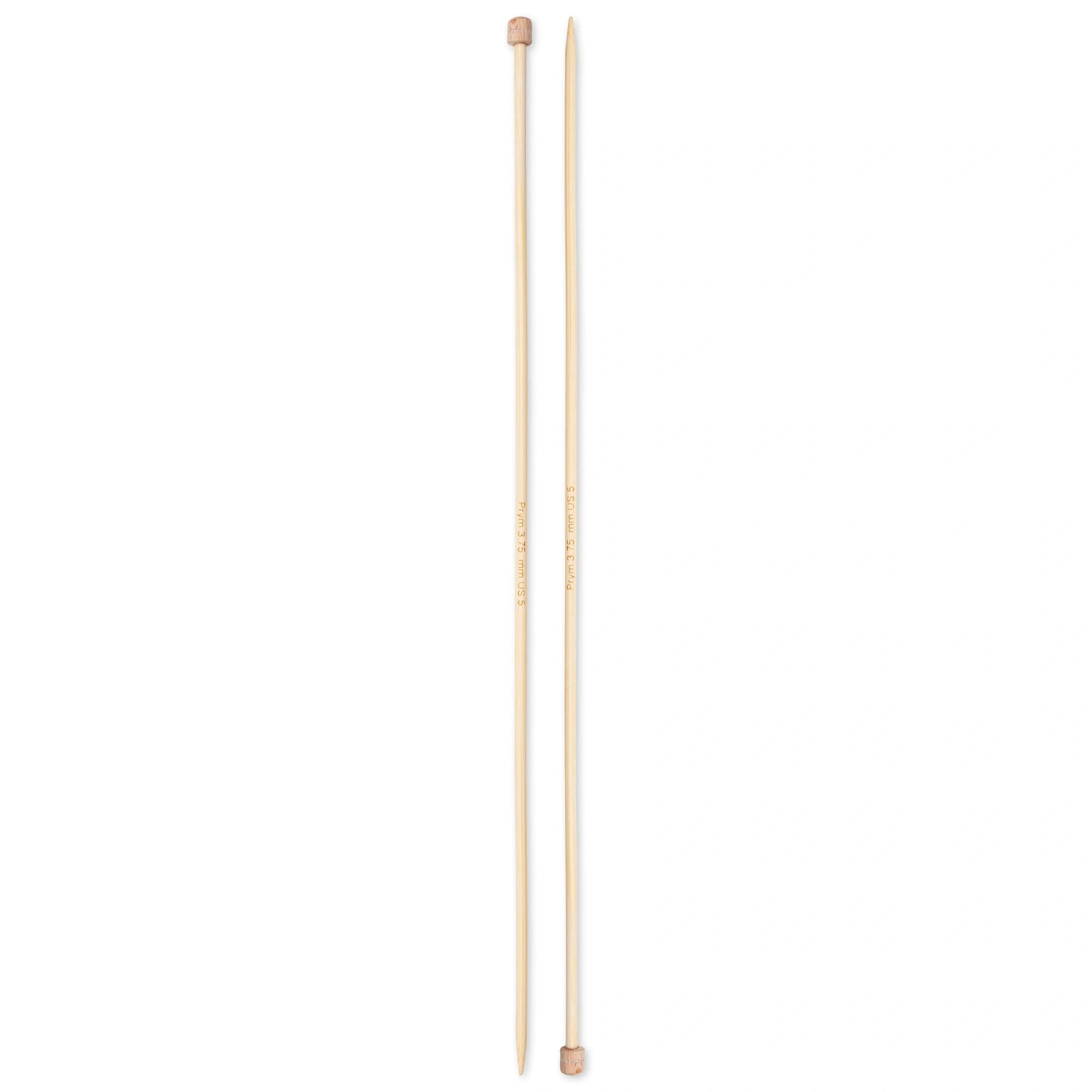 prym-1530-ferri-da-maglia-in-bamb-a-punta-singola-33-cm-3-75-mm-2-pezzi image 2