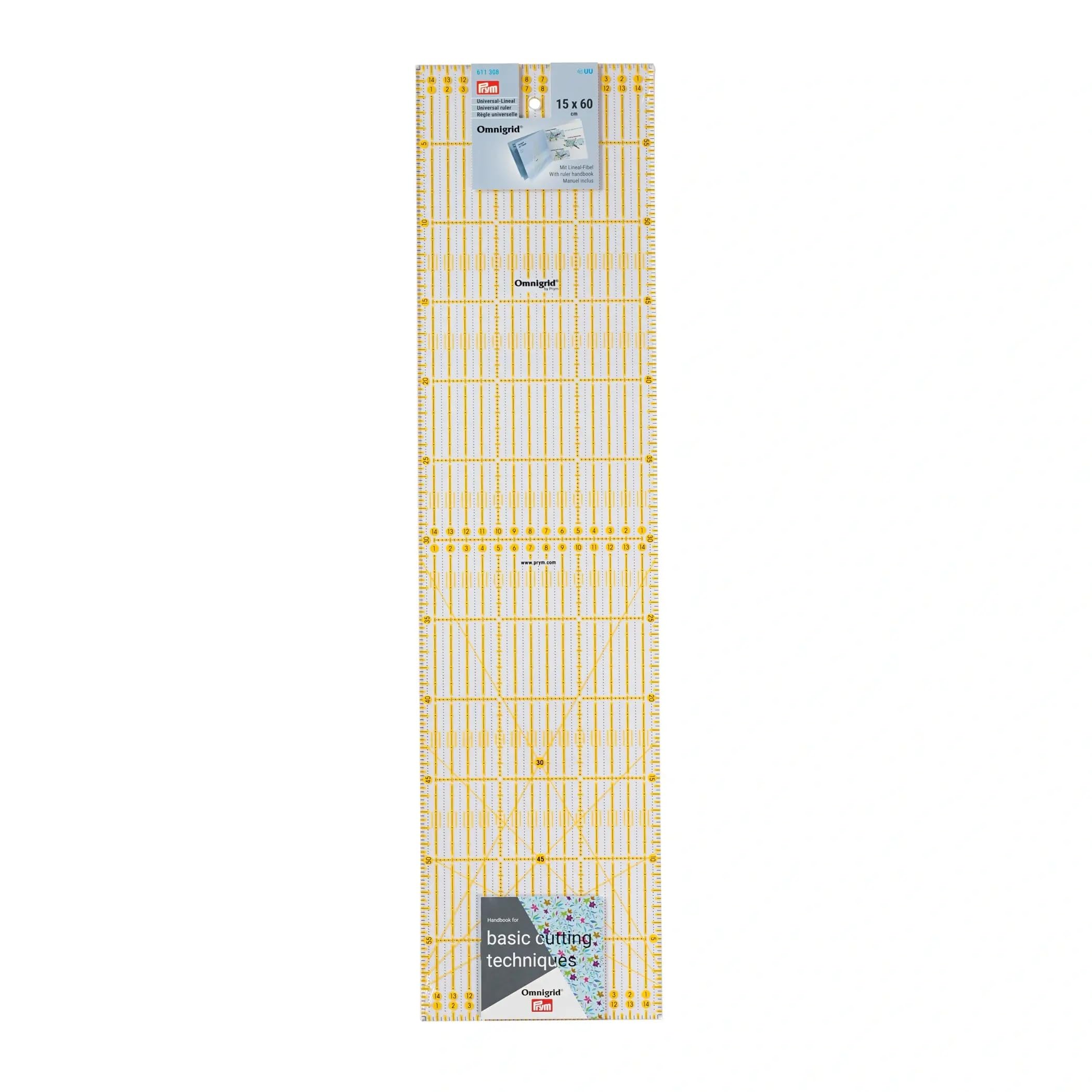 prym-611308-righello-universale-15-x-60-cm-per-taglio image 1