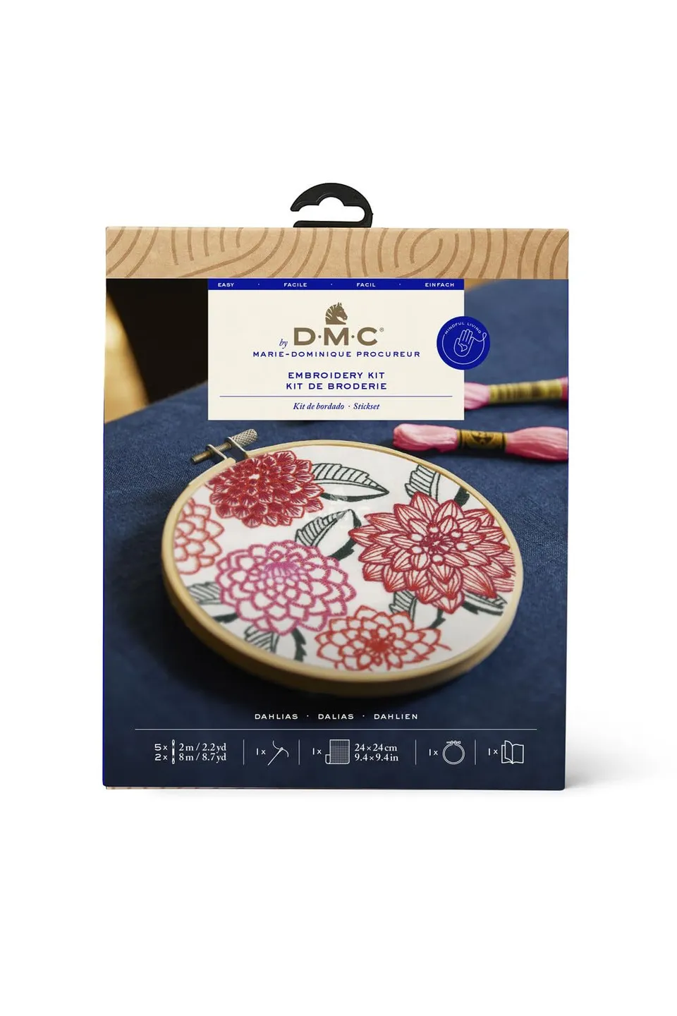 dmc-dahlias-14-5-cm-kit-ricamo-a-punto-croce image 1