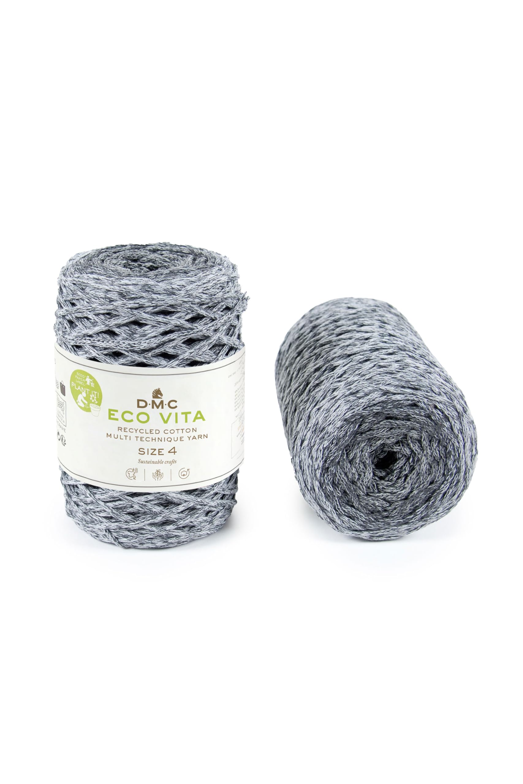 dmc-eco-vita-4-variation-filato-cotone-riciclato-250-g-200-m image 3