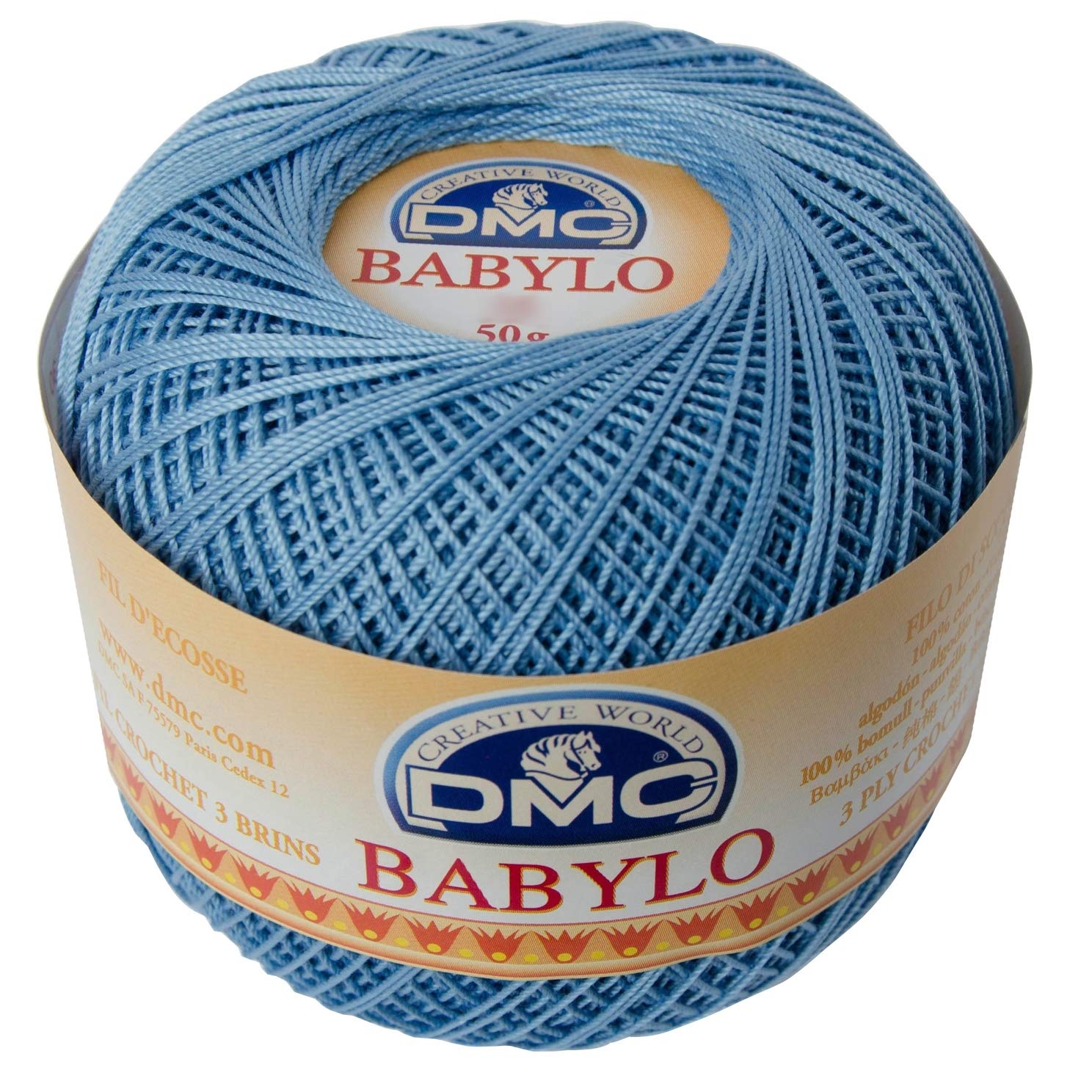 dmc-babylo-n-10-filato-uncinetto-in-cotone-50-g-7 image 1