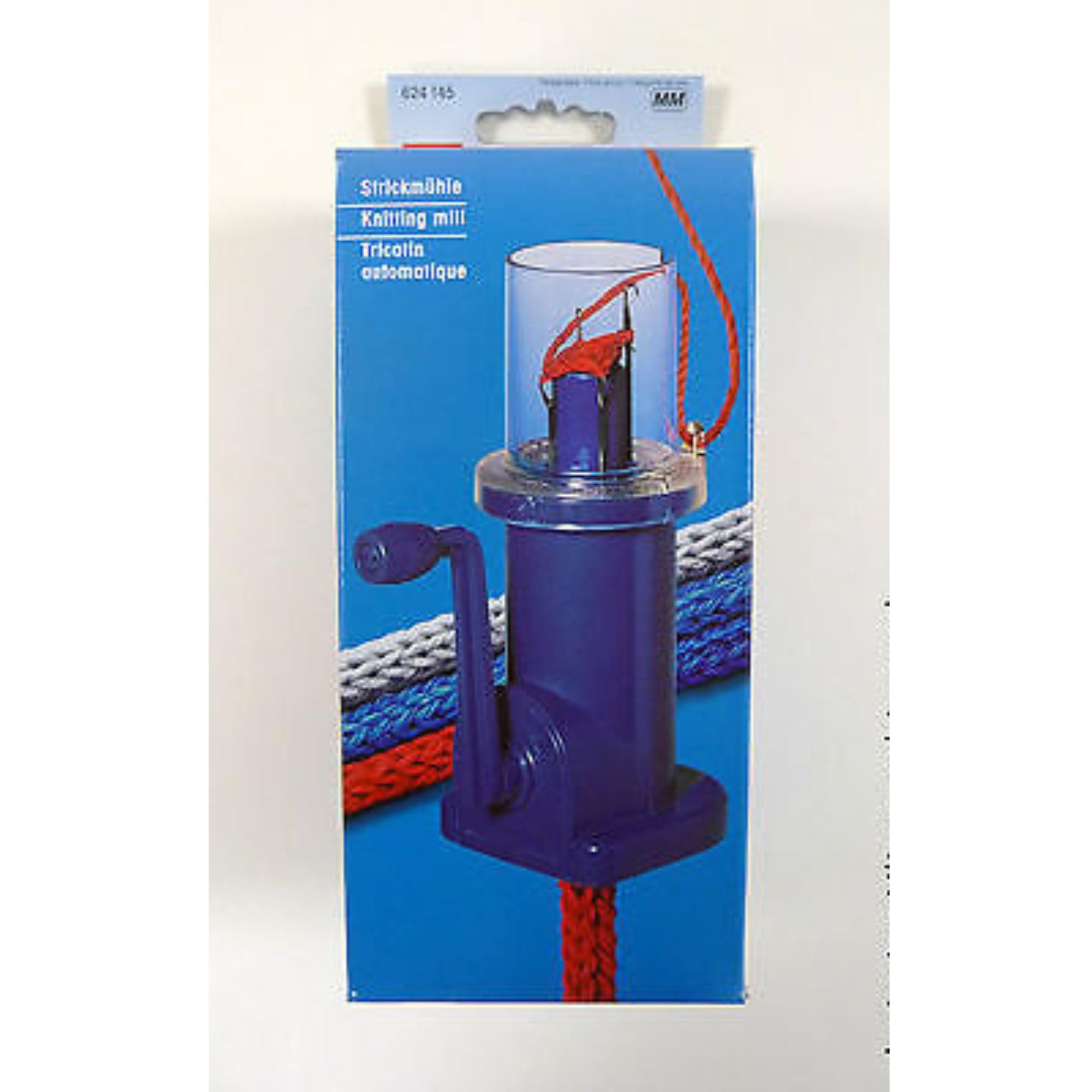 prym-mini-mulino-per-maglieria-semiautomatico-blu-viola-per-tubicini-lana image 2