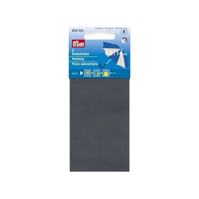 prym-toppa-termoadesiva-in-nylon-blu-scuro-12-x-45-cm image 1