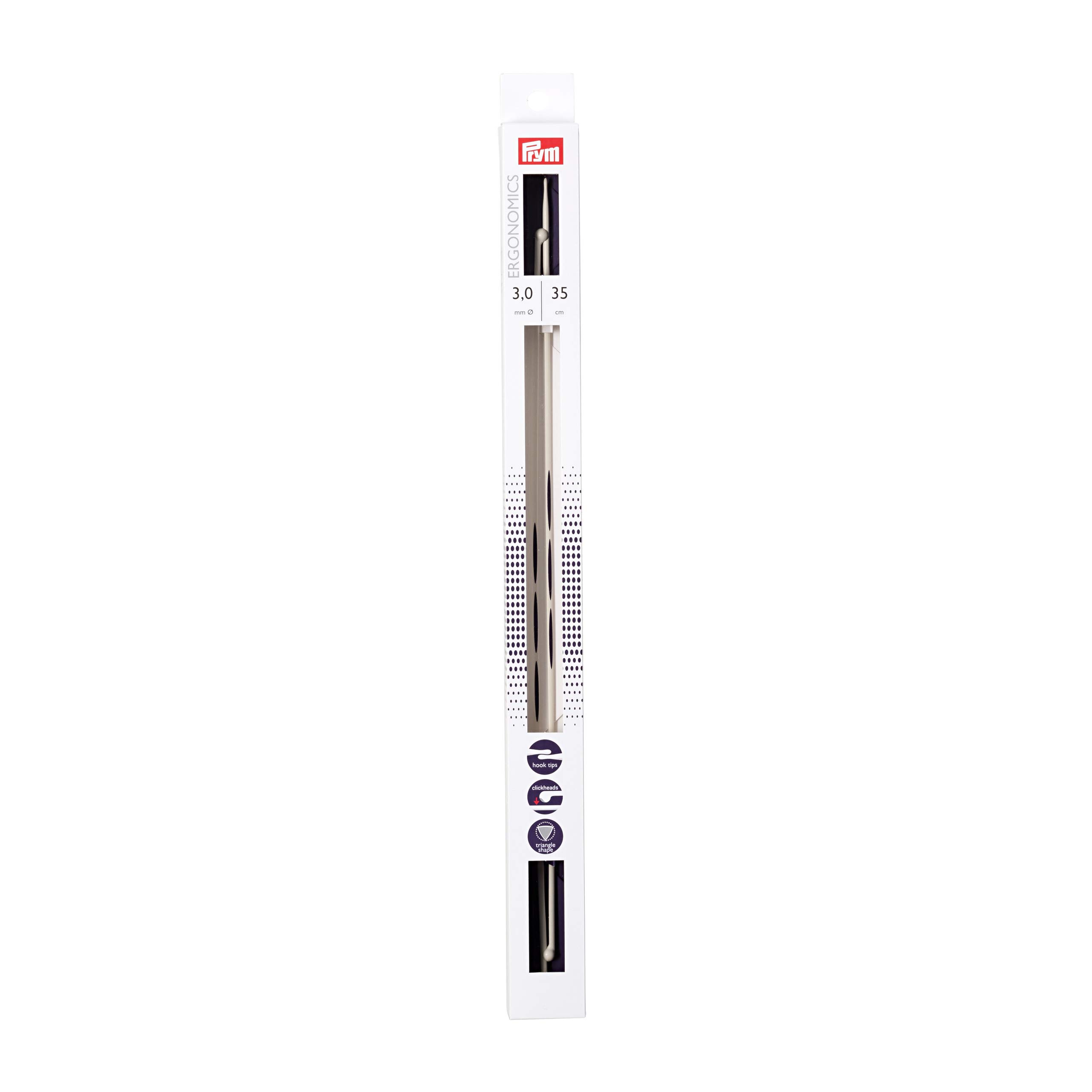 prym-ergonomics-ferri-da-maglia-a-punta-singola-3-mm-x-35-cm-coppia image 1