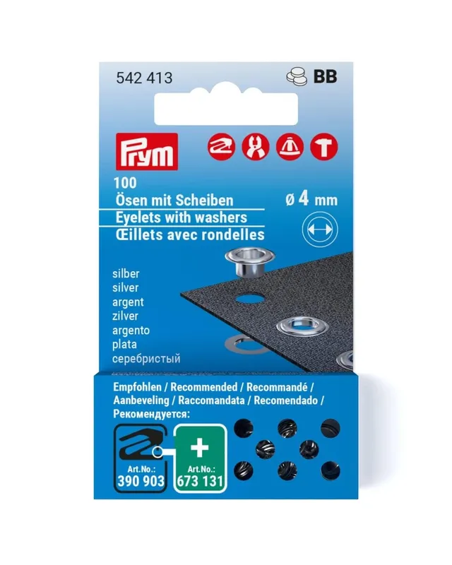 prym-542413-ricambio-occhielli-con-rondelle image 1