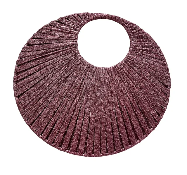 borgo-de-pazzi-kit-borsa-circle-di-rosa-parlato-kit-uncinetto-in-gemma image 1