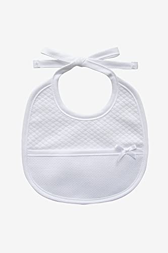 dmc-gift-of-stitch-bavaglino-battesimo-con-motivo-a-rombi-da-ricamare image 2