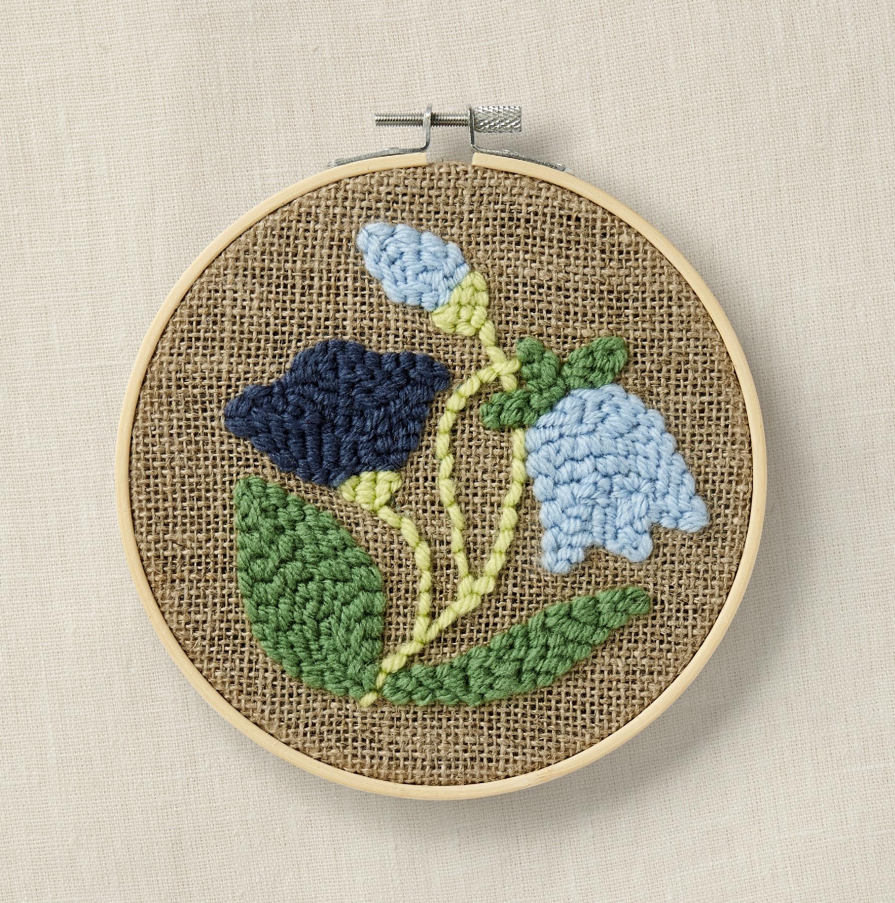 dmc-campanule-rustiche-kit-punch-needle-the-relaxed-rustic-15-7-cm image 2