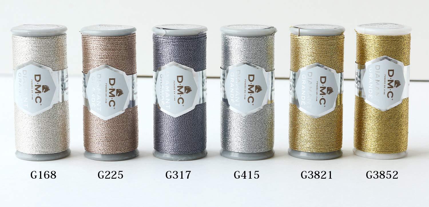 dmc-diamant-grand-filo-metallico-6-capi-20-m image 2