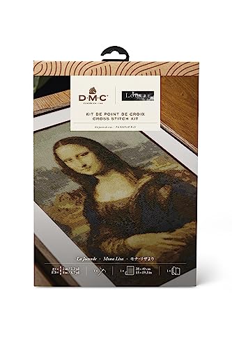 dmc-the-masters-collection-la-gioconda-leonardo-da-vinci-kit-punto-croce-avanzat image 6