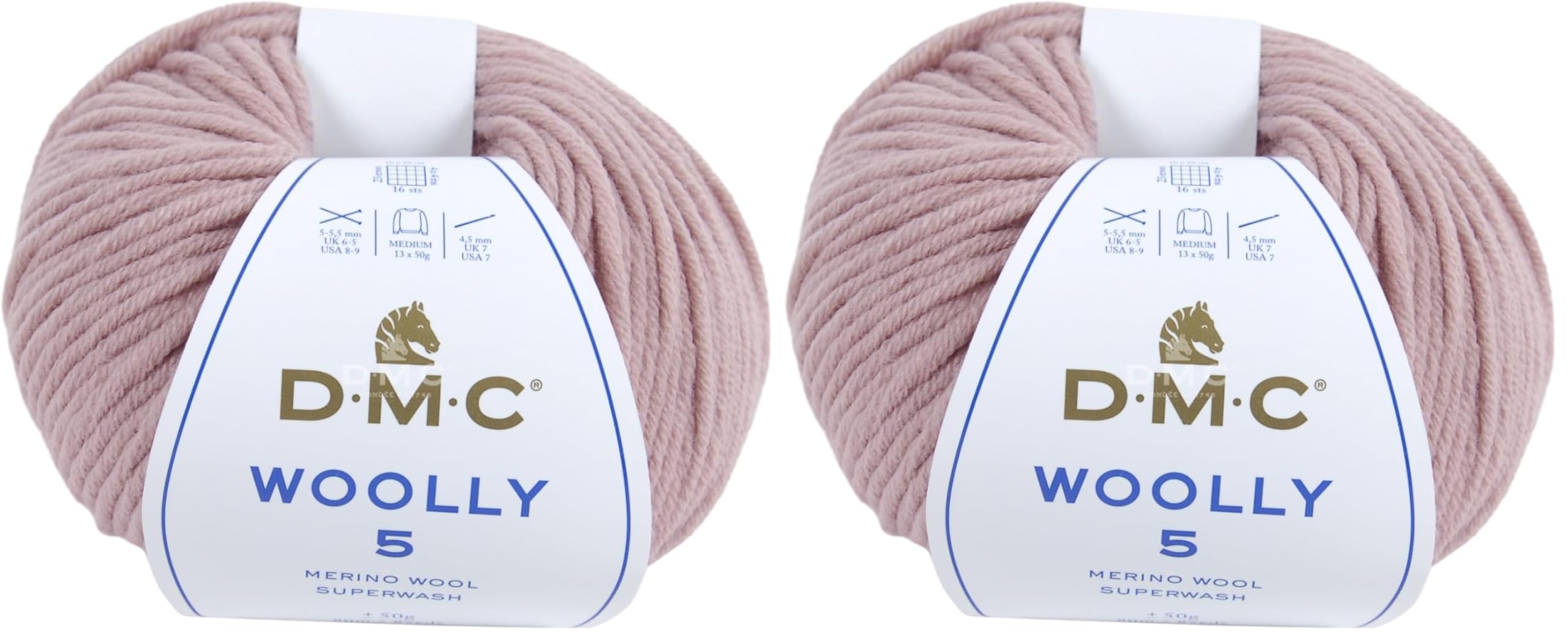 dmc-woolly-lana-100-merino-50-g image 2