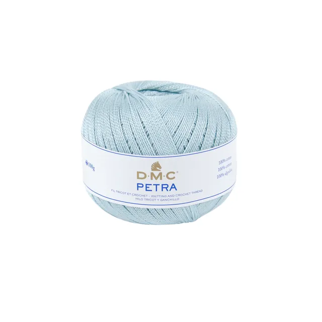 dmc-petra-n-3-filato-100-cotone-da-uncinetto-100-g-280-m image 1