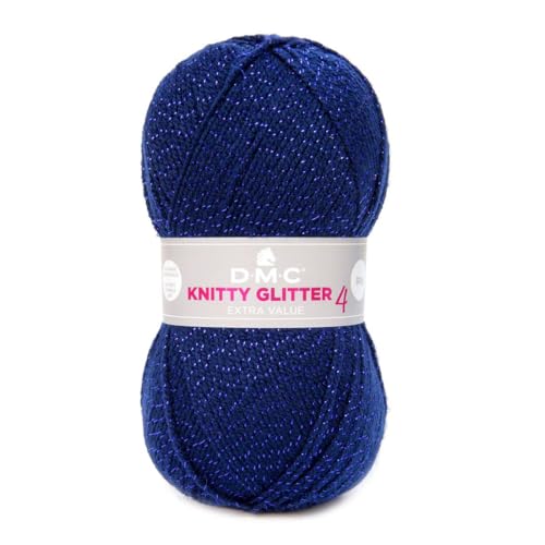 dmc-knitty-4-glitter-filato-acrilico-metallizzato-per-ferri-n-4-50-g-148-m image 5