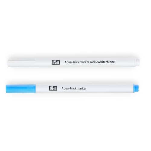 prym-610855-trickmarker-aqua-set-2-pennarelli-per-tessuto-idrosolubili-per-stoff image 5