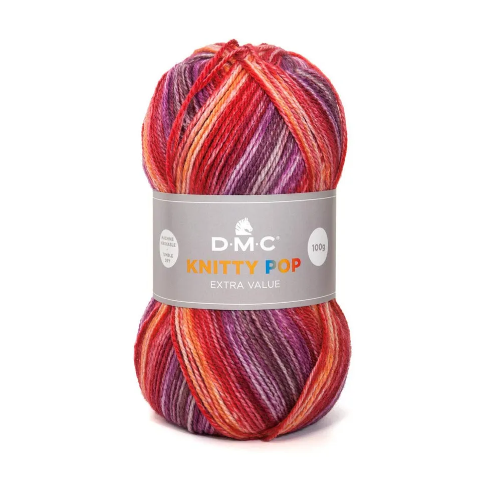 dmc-knitty-pop-50-g-140-m-filato-acrilico-colorato image 1