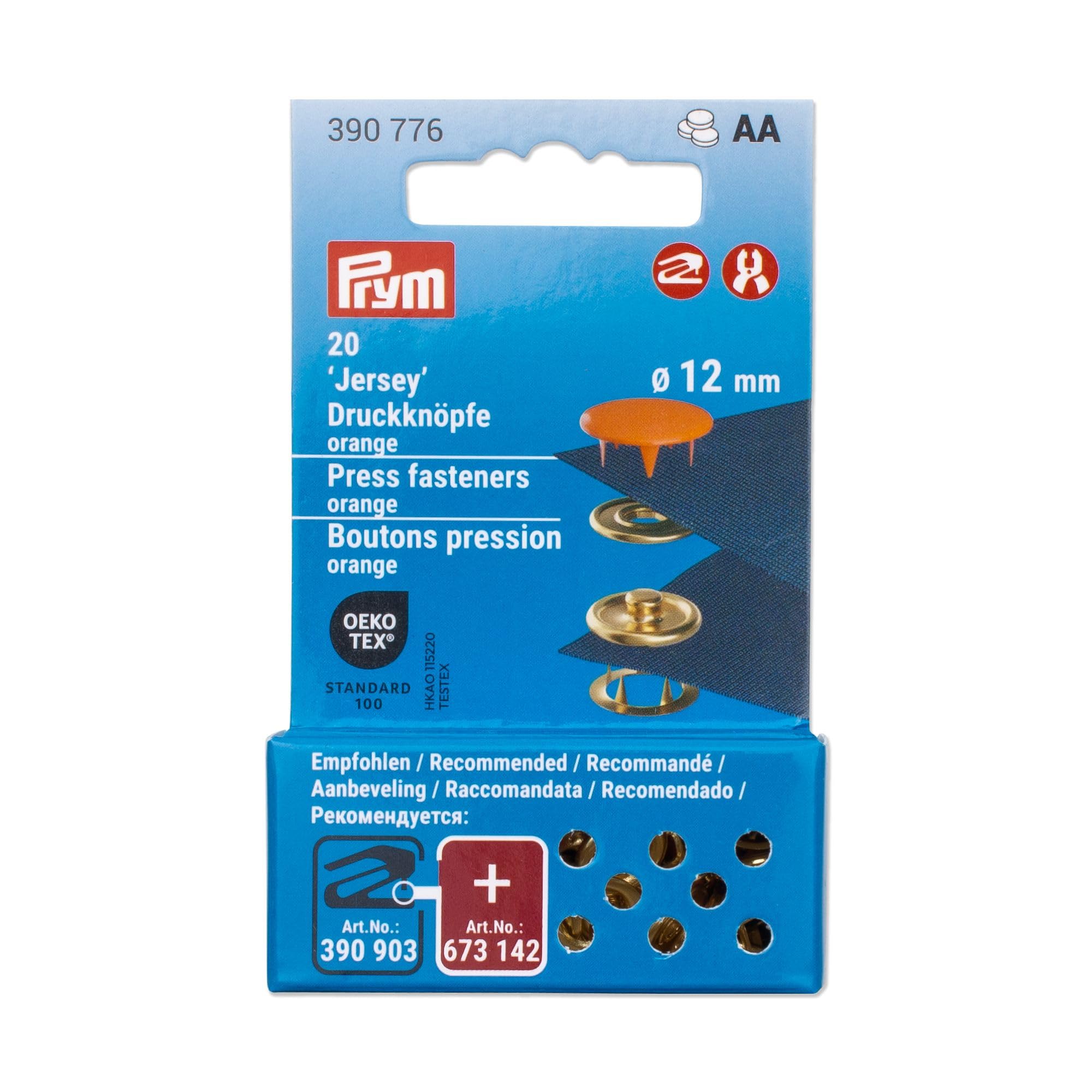 prym-390780-bottoni-automatici-jersey-12-mm-marrone-scuro-compatibili-vario-crea image 7