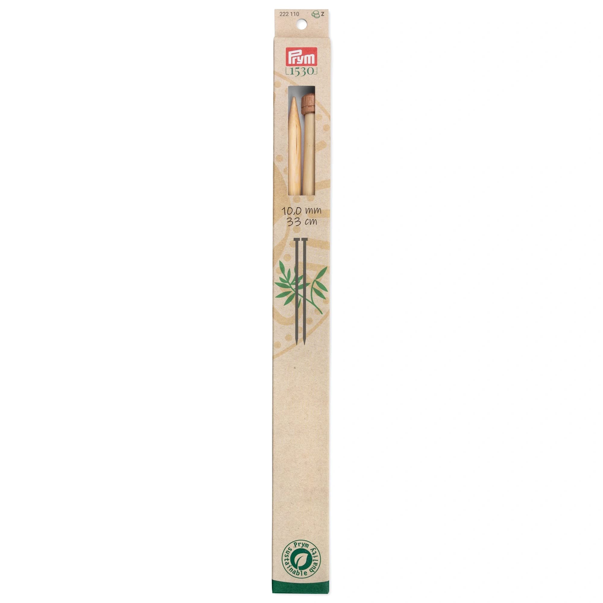 prym-1530-ferri-da-maglia-a-punta-singola-in-bamb-33-cm-10-00-mm-naturale image 1