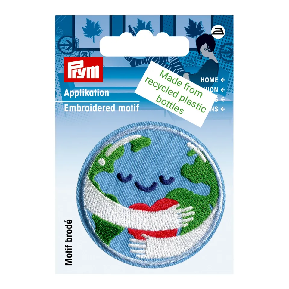 prym-926739-applicazione-termoadesiva-terra-abbraccio-riciclata image 1
