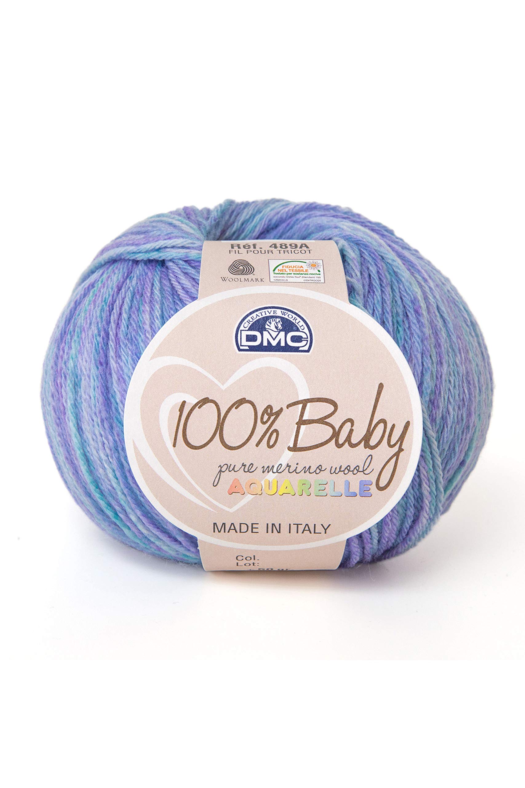 dmc-100-baby-filato-maglieria-100-lana-merino-50-g-225-m image 2