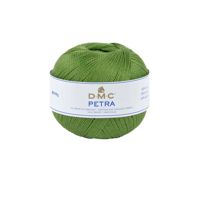 dmc-petra-n-8-filo-cotone-uncinetto-100-g-800-m image 1