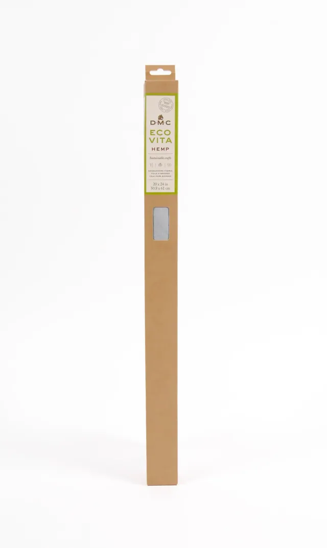 dmc-eco-vita-tela-canapa-per-ricamo-e-punch-needle-3 image 1