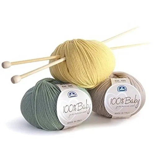 dmc-100-baby-filato-maglieria-100-lana-merino-50-g-225-m-3 image 1