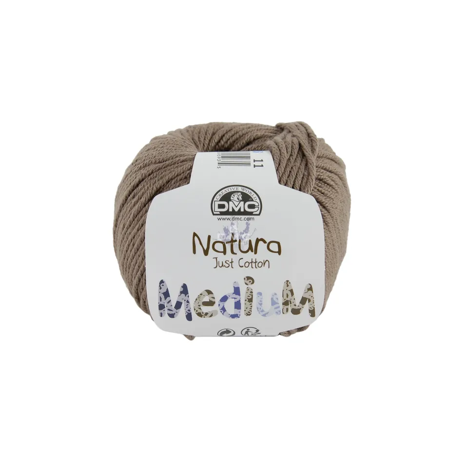 dmc-natura-medium-50-g-75-m-filato-100-cotone-pettinato-per-capi-e-casa image 1
