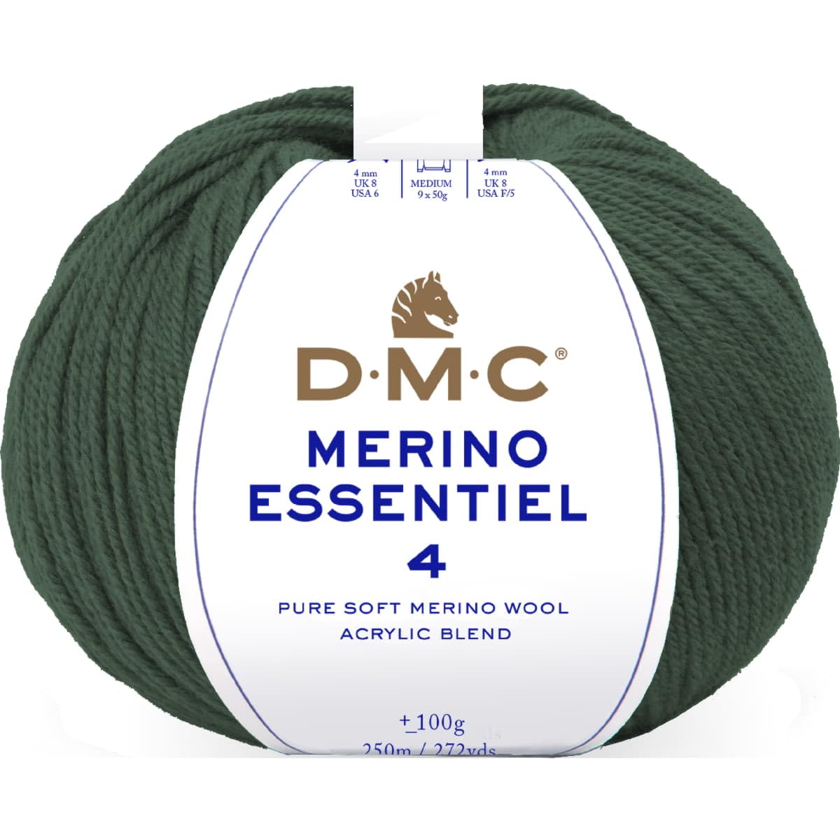dmc-merino-essentiel-4-filato-maglia-50-lana-merino-uncinetto-n-4 image 1