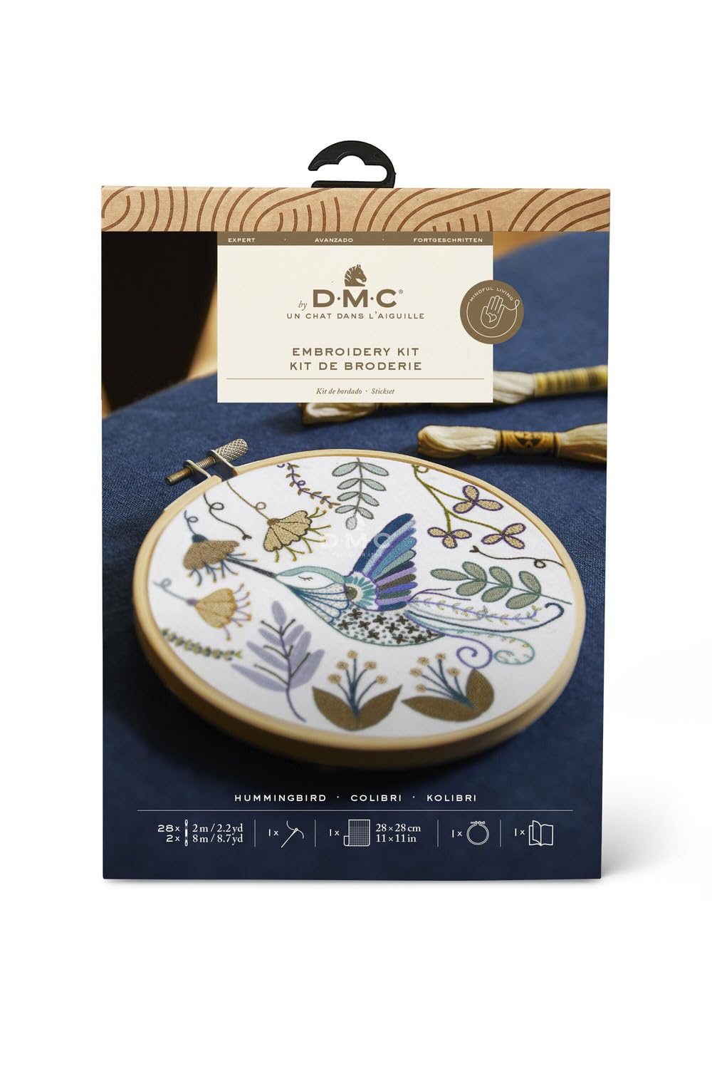dmc-ladro-di-fragole-di-william-morris-kit-punto-croce-avanzato-the-masters-coll image 3