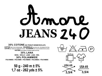 borgo-de-pazzi-amore-jeans-240-filato-riciclato-denim-pacco-10-gomitoli-da-50-g image 2