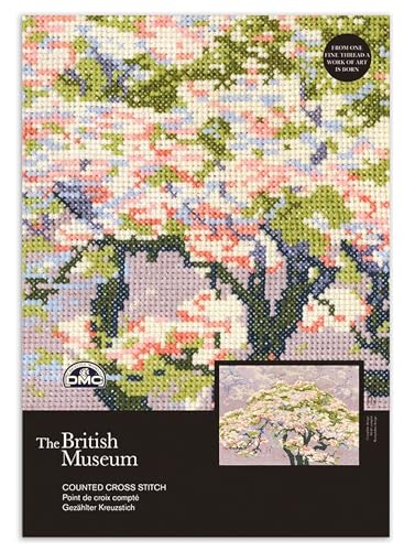 dmc-the-designer-collection-kit-punto-croce-ciliegio-in-fiore-william-giles-brit image 5