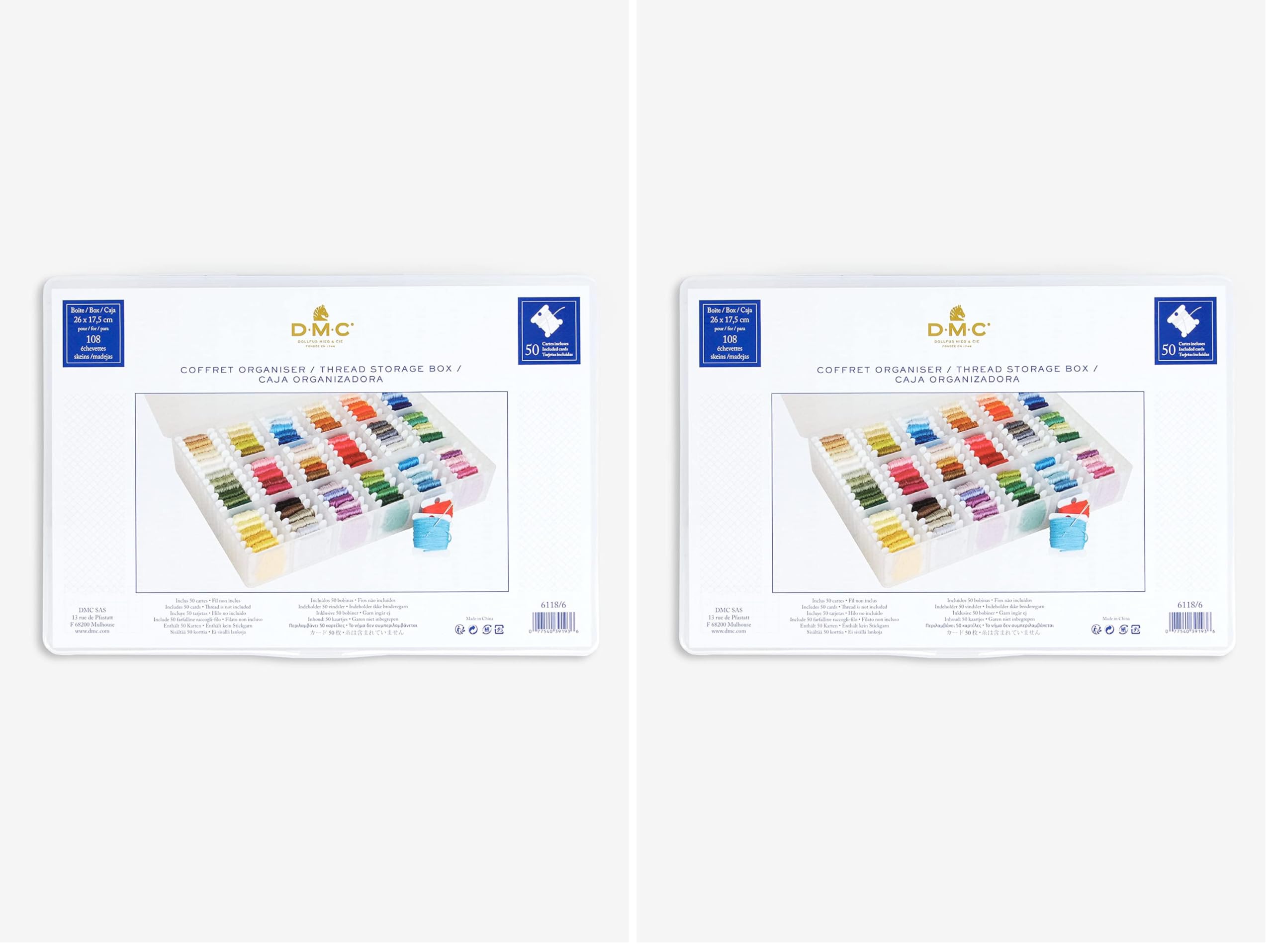 dmc-cofanetto-organizer-per-filati-26-x-17-5-cm-per-100-bobine image 3