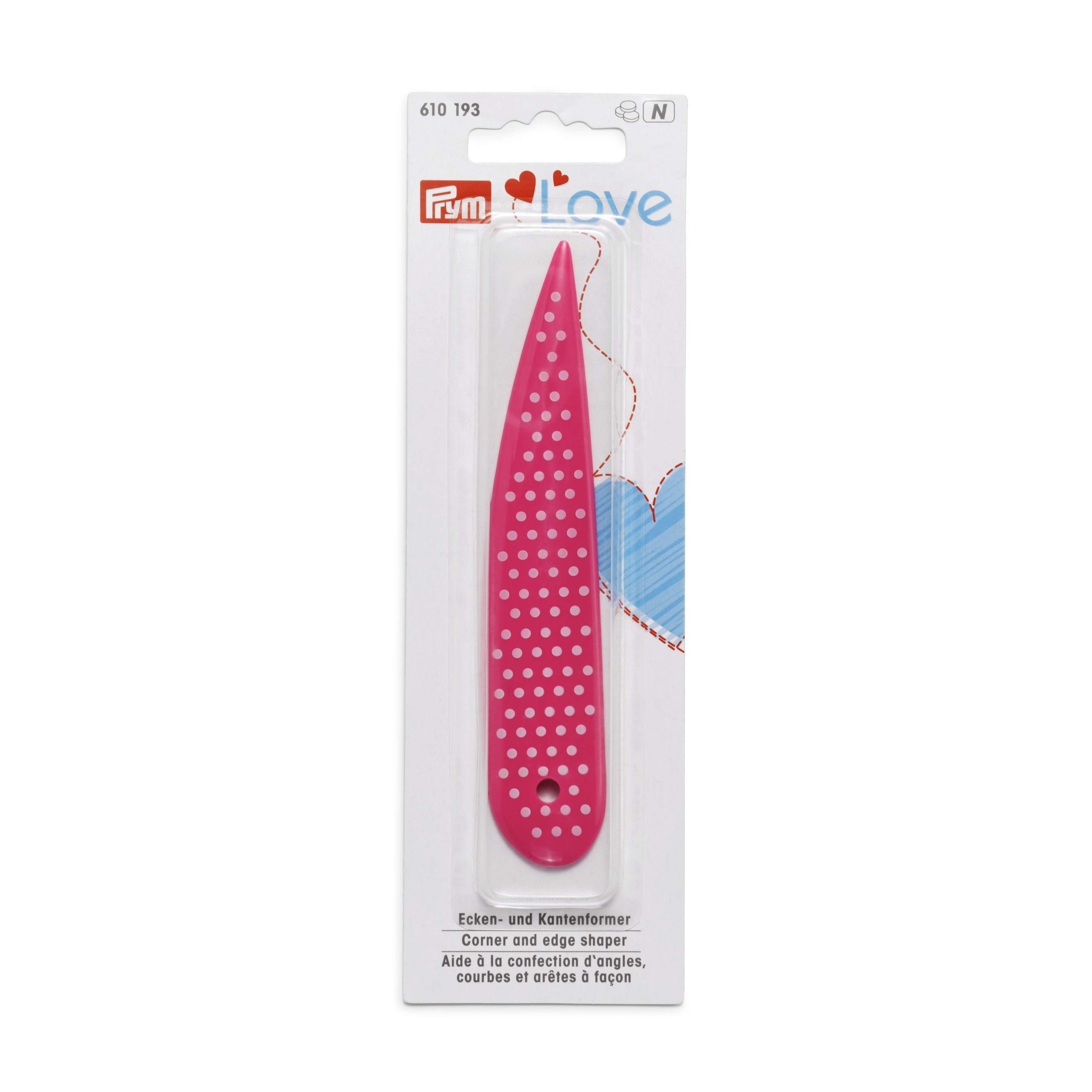 prym-modellatore-di-angoli-e-bordi-rosa-in-plastica image 1
