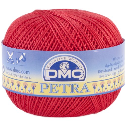 dmc-petra-n-5-filato-cotone-per-uncinetto-100-g image 2