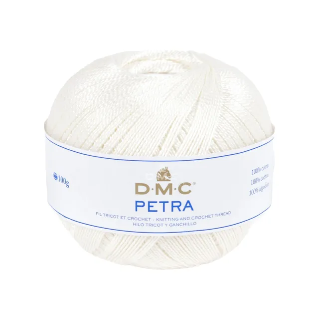 dmc-petra-n-5-filato-100-cotone-da-uncinetto-100-g-400-m image 1
