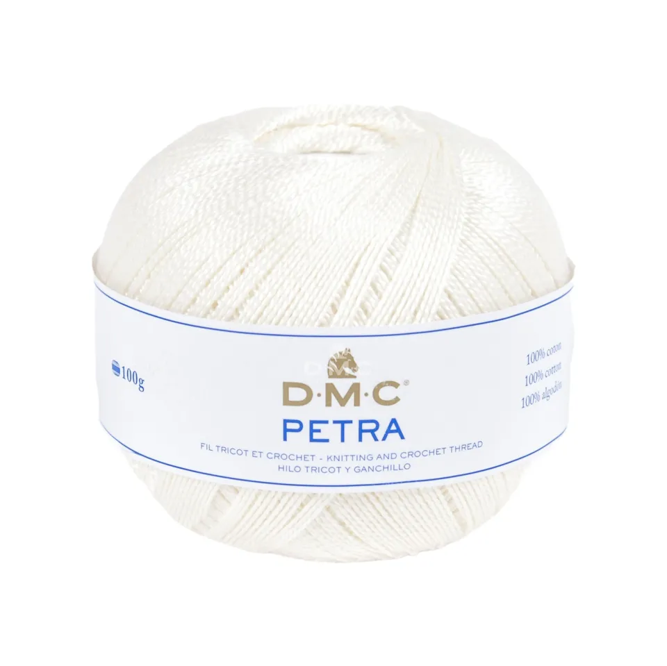 dmc-petra-n-5-filato-100-cotone-da-uncinetto-100-g-400-m image 1
