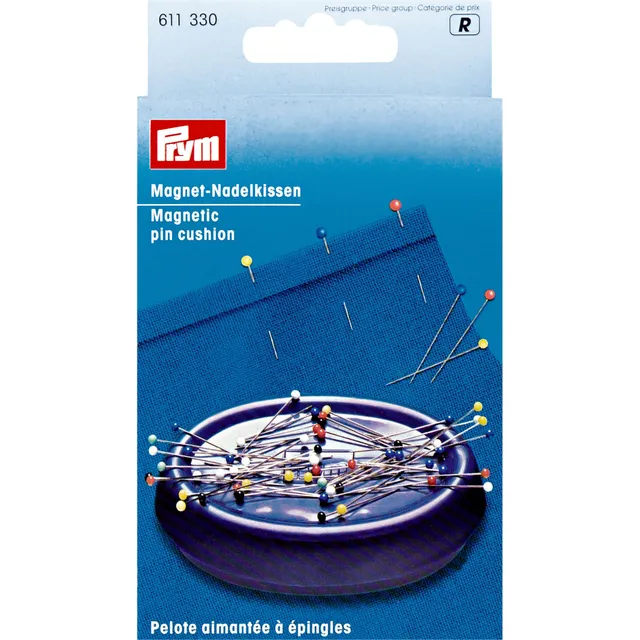 prym-cuscinetto-magnetico-viola-per-spilli-e-aghi image 1