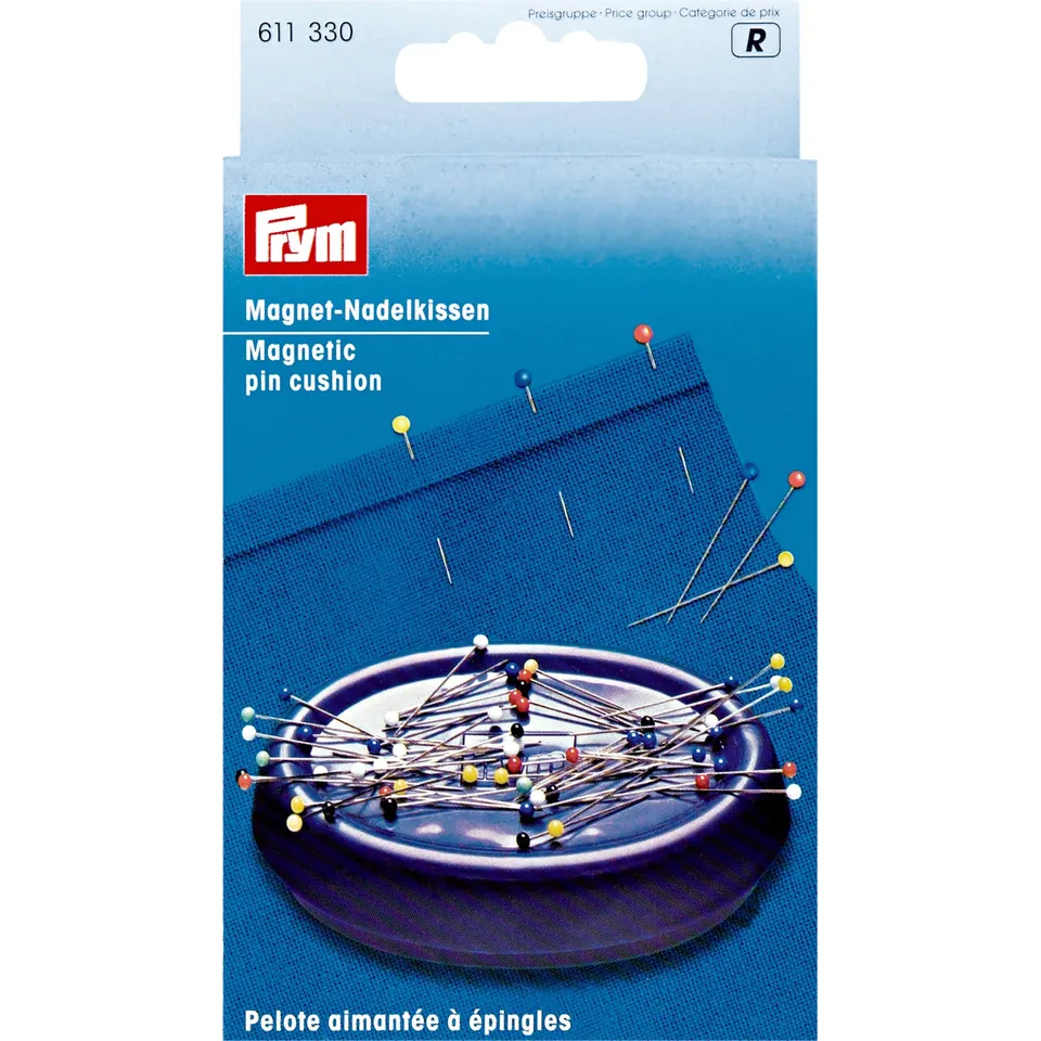 prym-cuscinetto-magnetico-viola-per-spilli-e-aghi image 1