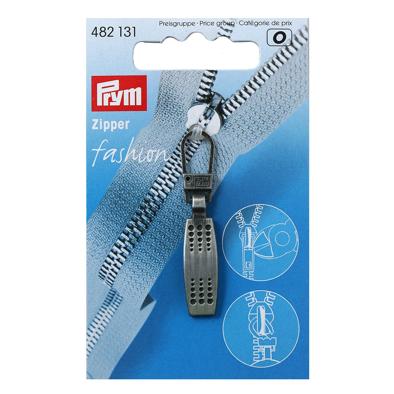 prym-tiretto-per-cerniera-classic-in-metallo-nero image 7