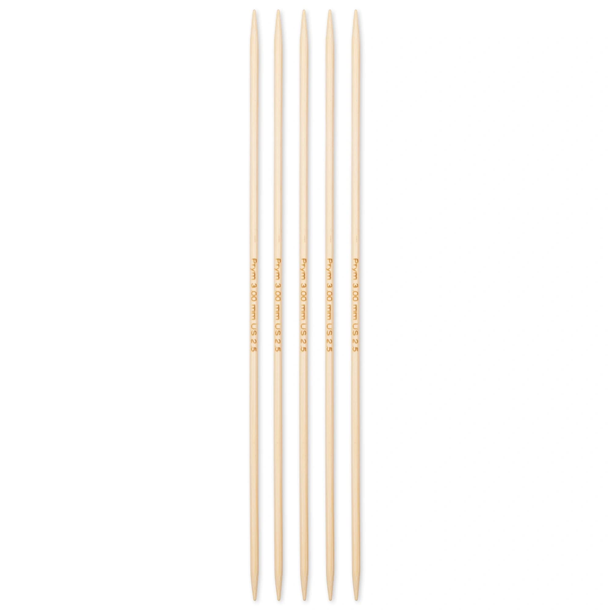 prym-1530-bamb-ferri-a-doppia-punta-20-cm-3-00-mm-5-pezzi image 2