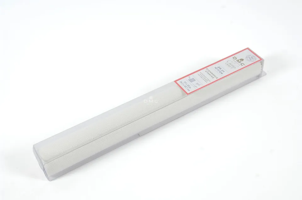 dmc-etamine-tessuto-evenweave-25-punti-38-1-x-45-7-cm-100-cotone image 1