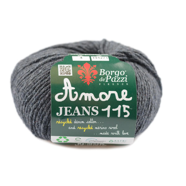 borgo-de-pazzi-amore-jeans-115-filato-riciclato-denim-10-gomitoli-da-50-g image 1