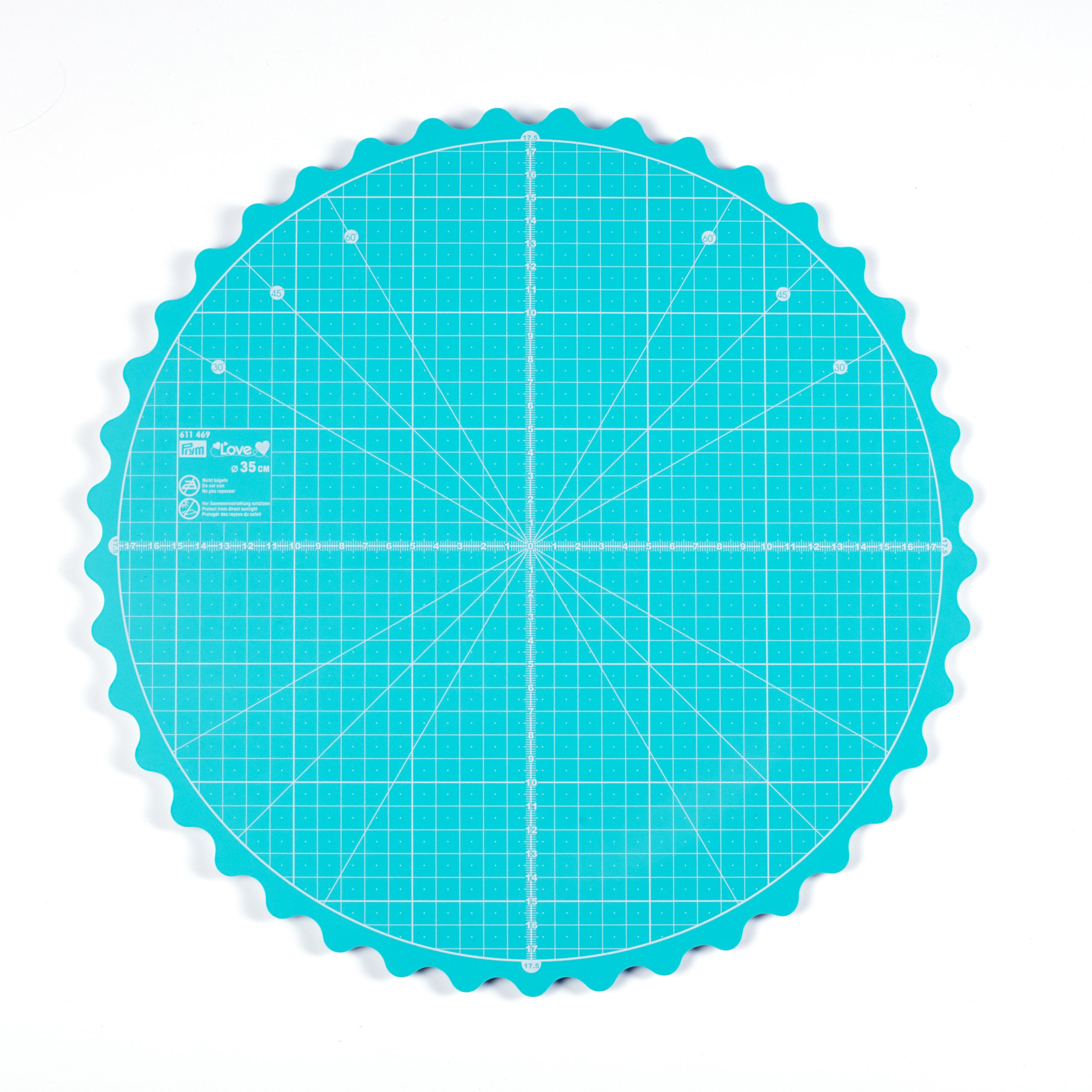 prym-tappetino-da-taglio-rotante-verde-per-patchwork image 1