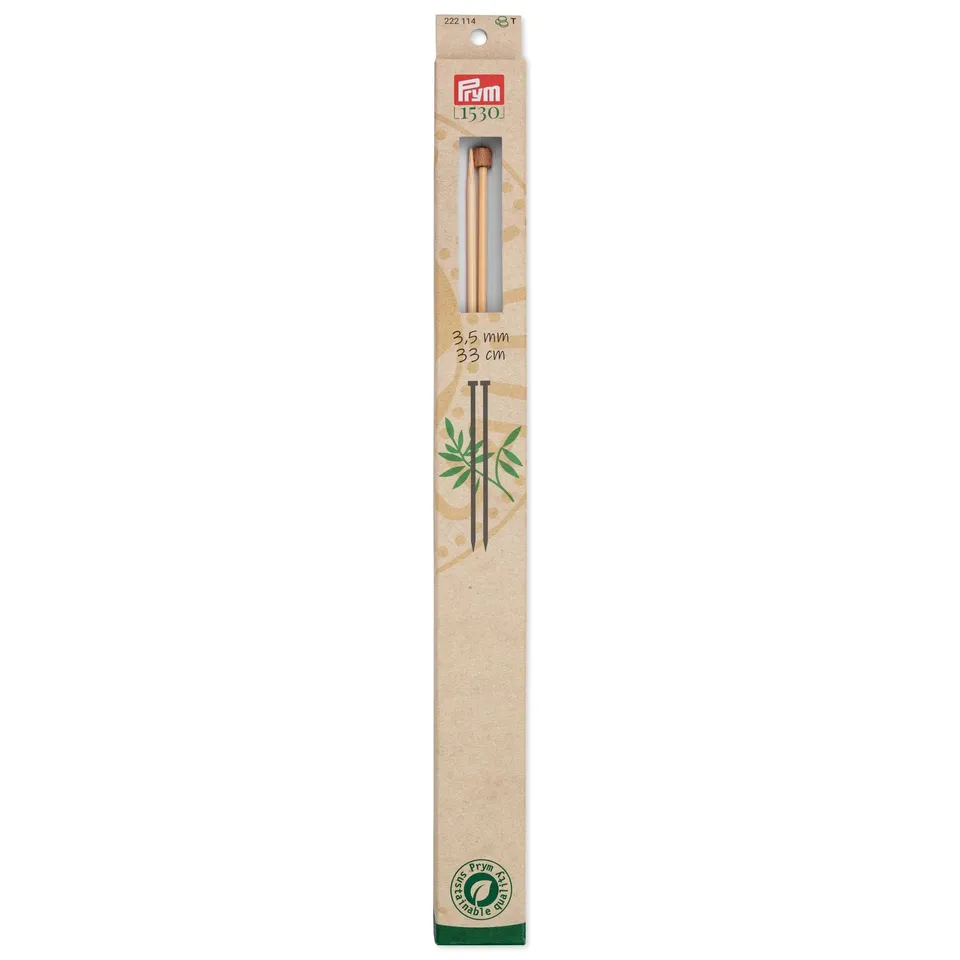 prym-bamb-ferri-a-punta-singola-33-cm-3-50-mm-naturale image 1