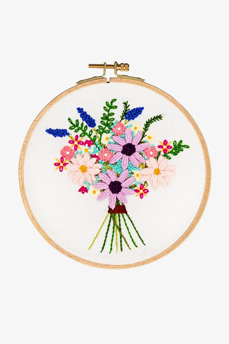 dmc-kit-bouquet-misto-gift-of-stitch-kit-ricamo-tradizionale-cosmos image 1